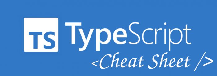 cheat sheet en español de typescript